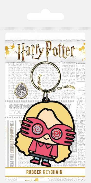 Porte-clés - Harry Potter porte-clés caoutchouc Chibi Luna 6 cm--Pyram