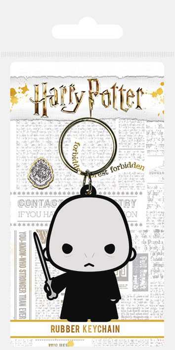 Porte-clés - Harry Potter porte-clés caoutchouc Chibi Voldemort 6 cm--