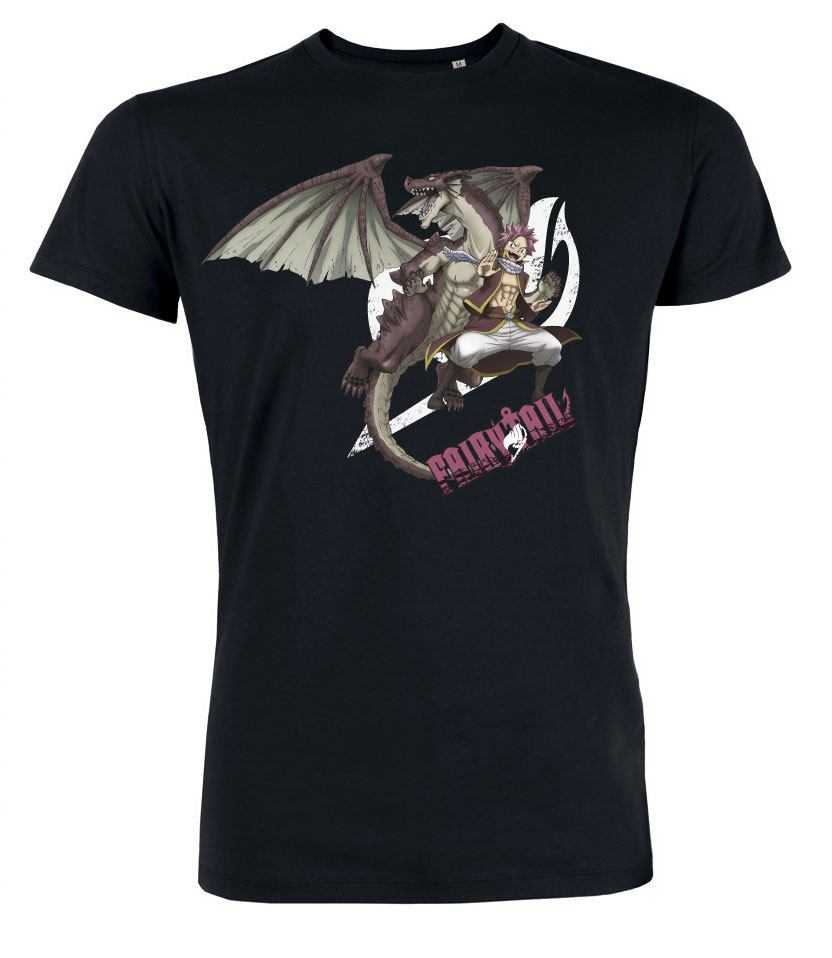 T-shirts - Fairy Tail T-Shirt Natsu Logo--Geek Store