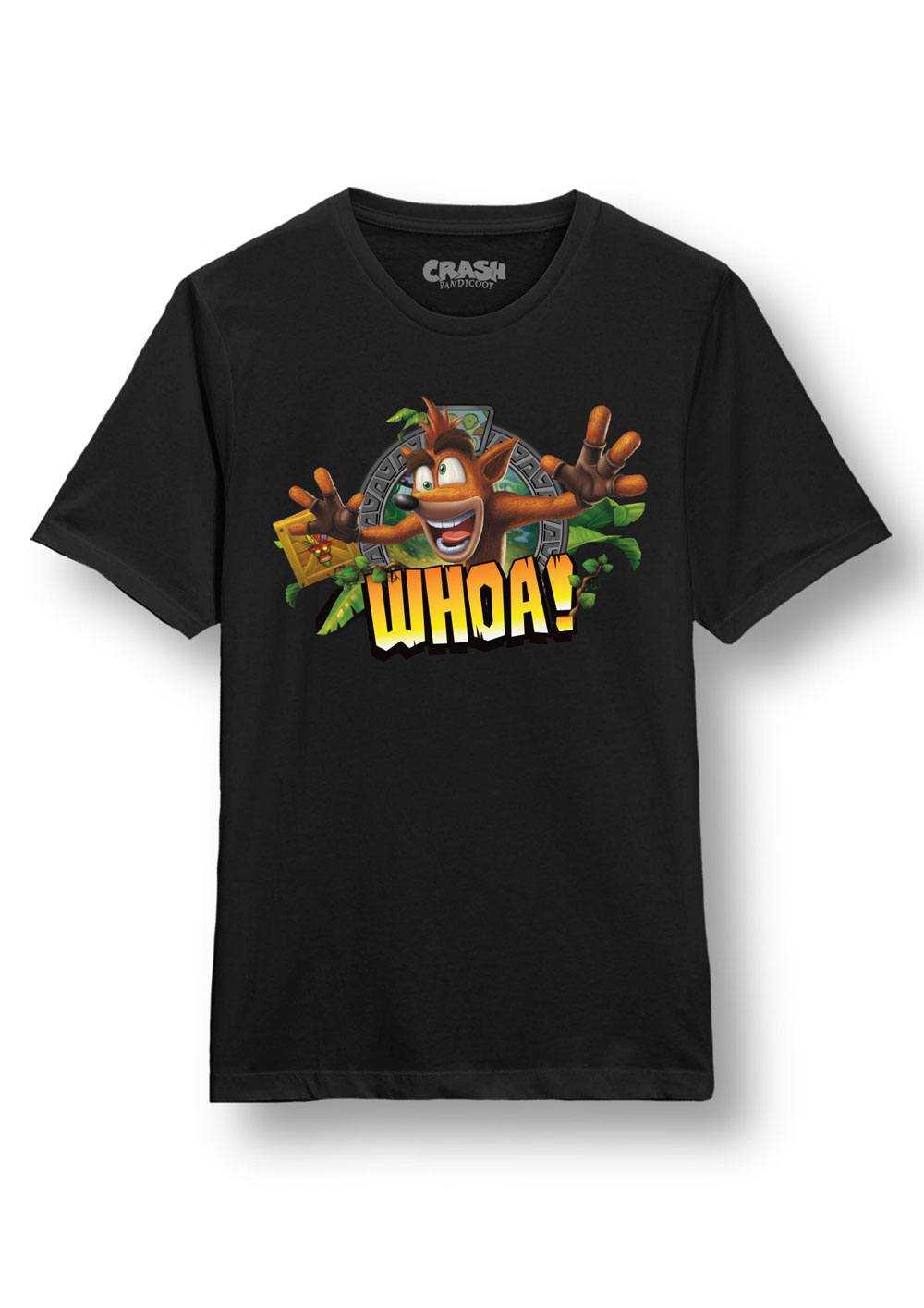 T-shirts - Crash Bandicoot T-Shirt Whoa--Autre