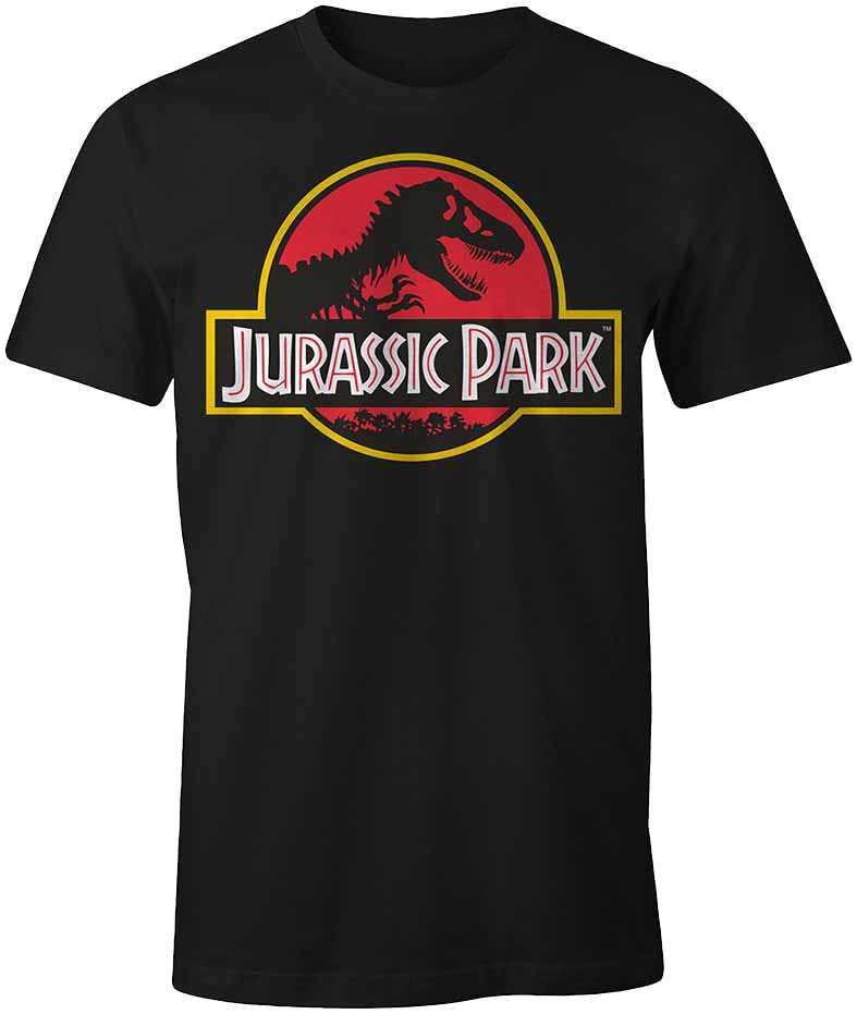T-shirts - Jurassic Park T-Shirt Classic Logo--CODI