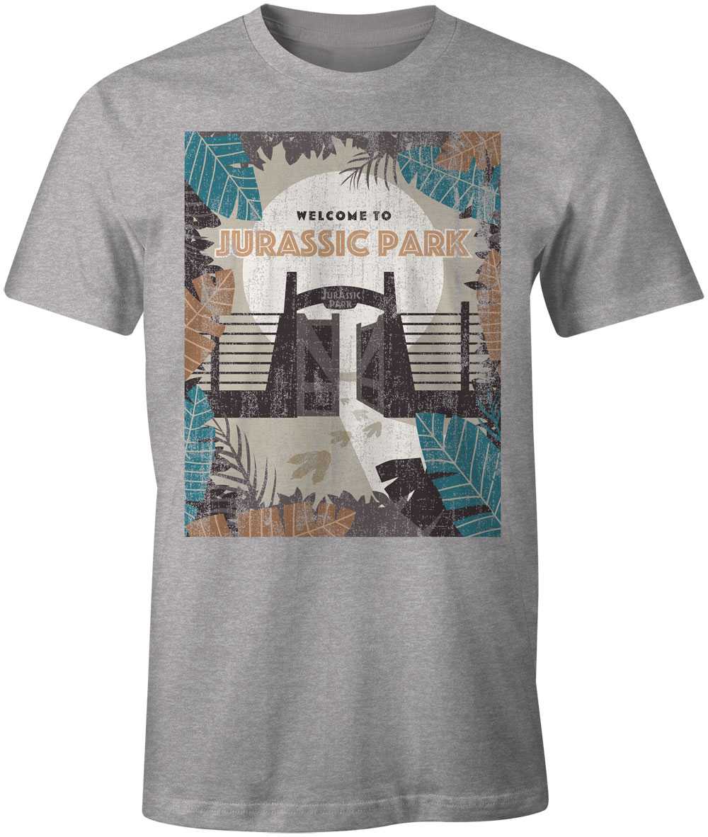 T-shirts - Jurassic Park T-Shirt Welcome--CODI
