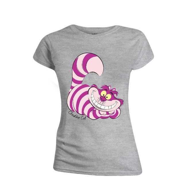 T-shirts - Alice au pays des merveilles T-Shirt femme Chesire Cat--PCM