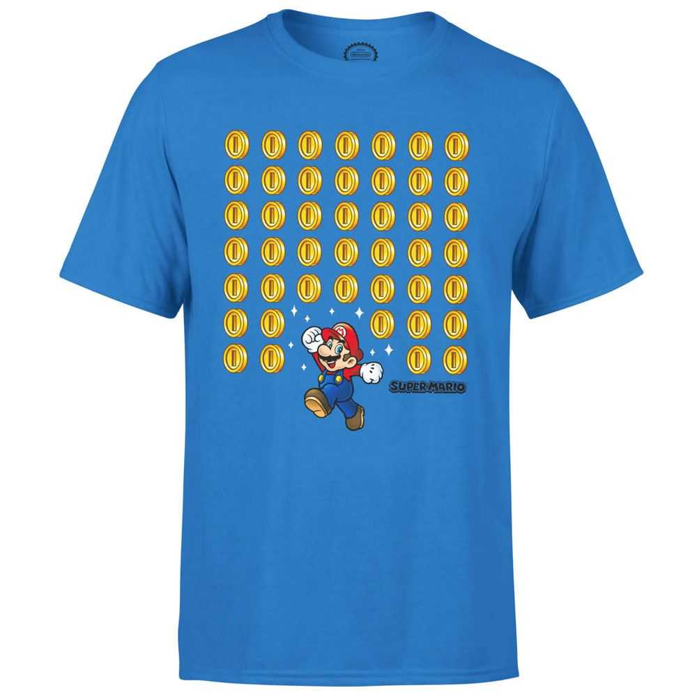 T-shirts - Nintendo T-Shirt Coin Drop--THG