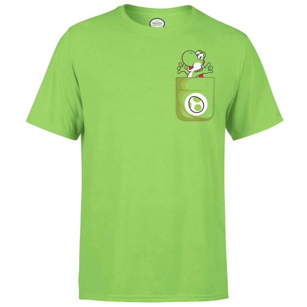 T-shirts - Nintendo T-Shirt Yoshi Pocket--THG