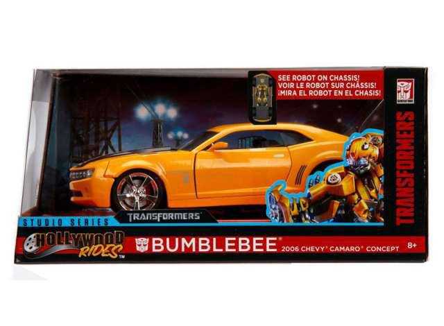 Véhicules - Bumblebee 1/24 2006 Chevrolet Camaro métal--Jada Toys