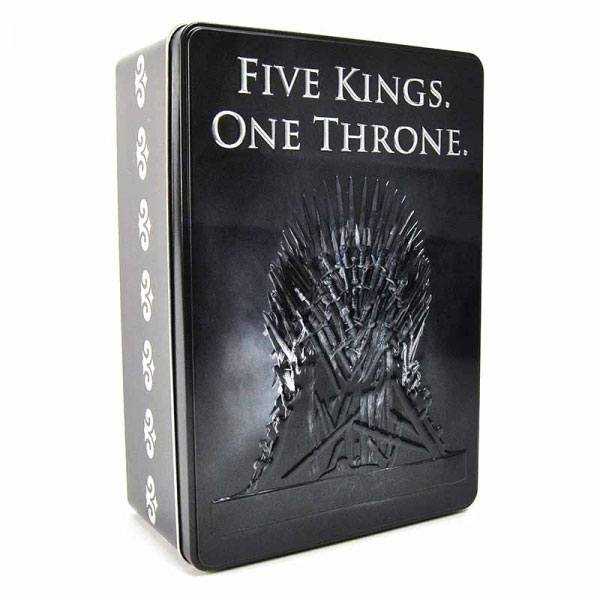 Boîtes et étuis - Le Trône de fer boite métal Five Kings One Throne--H