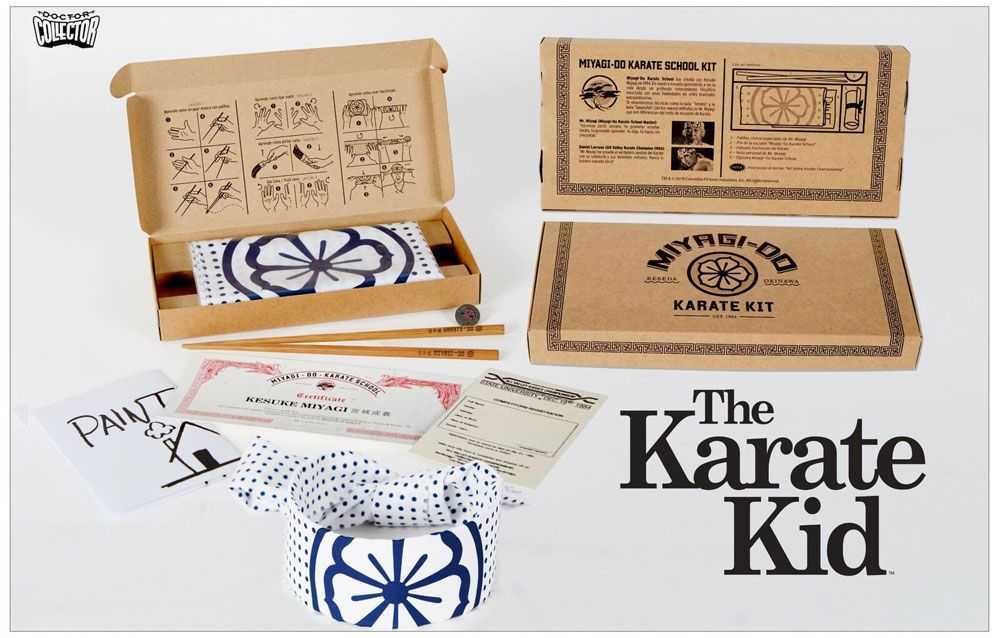 Gadgets - Karate Kid Miyagi-Do Karate School Kit--Doctor Collector