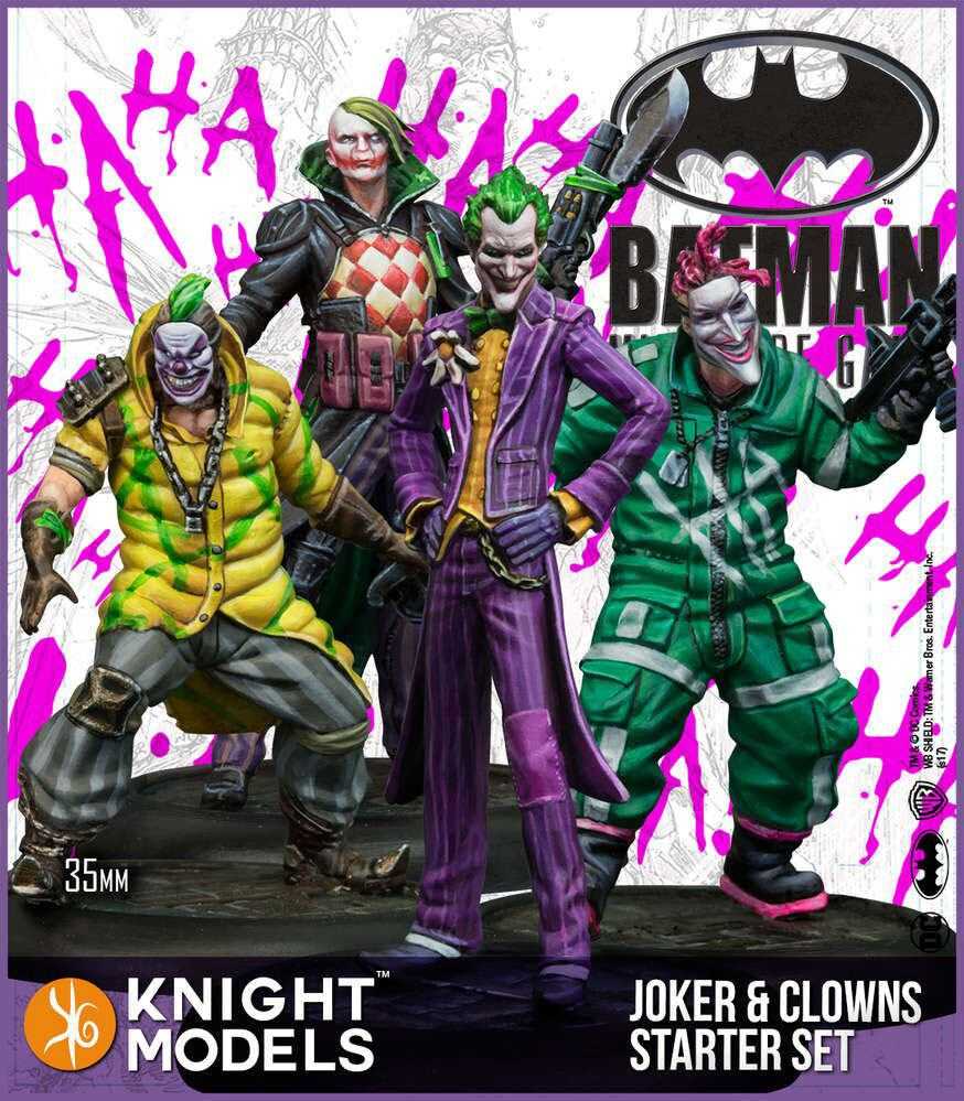 Miniatures - Batman jeu de figurines 2nd Edition Starter Set Joker and