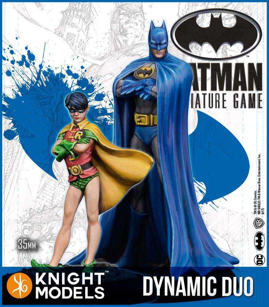 Miniatures - Batman jeu de figurines 2nd Edition figurines Dynamic Duo