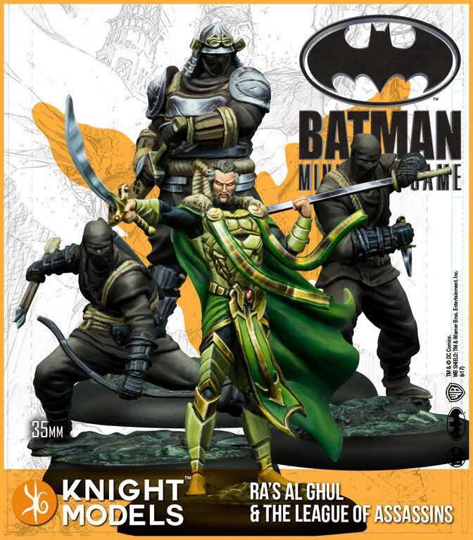 Miniatures - Batman jeu de figurines 2nd Edition Starter Set Ras al Gh