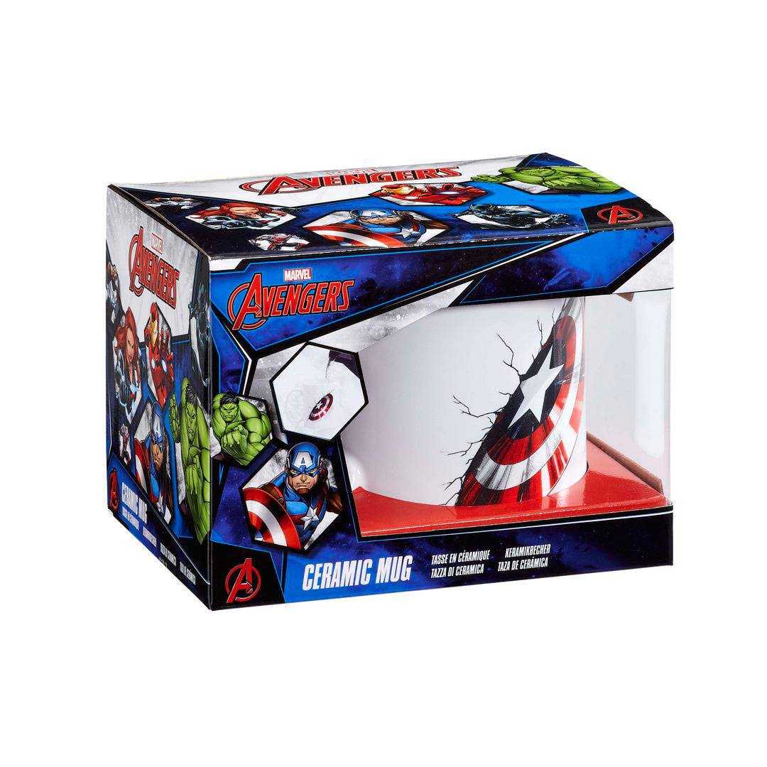Mugs et tasses - Marvel mug XL Bursting Captain America Shield--Funko