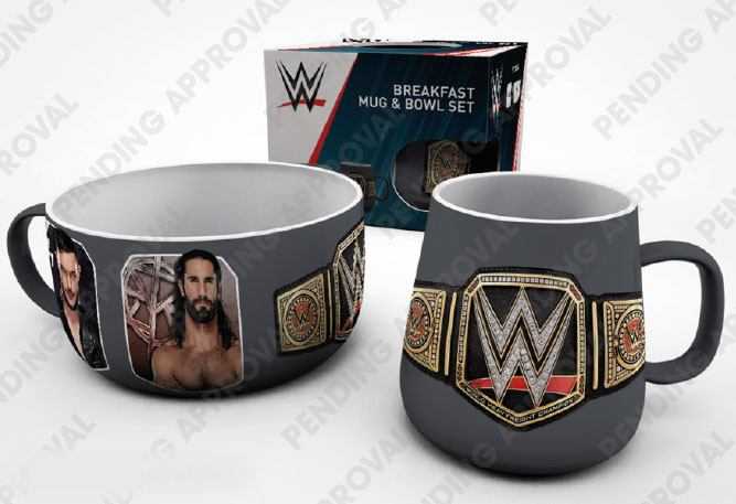 Mugs et tasses - WWE set petit-déjeuner Superstars--GYE