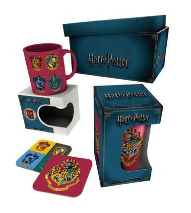 Mugs et tasses - Harry Potter coffret cadeau Crests--GYE