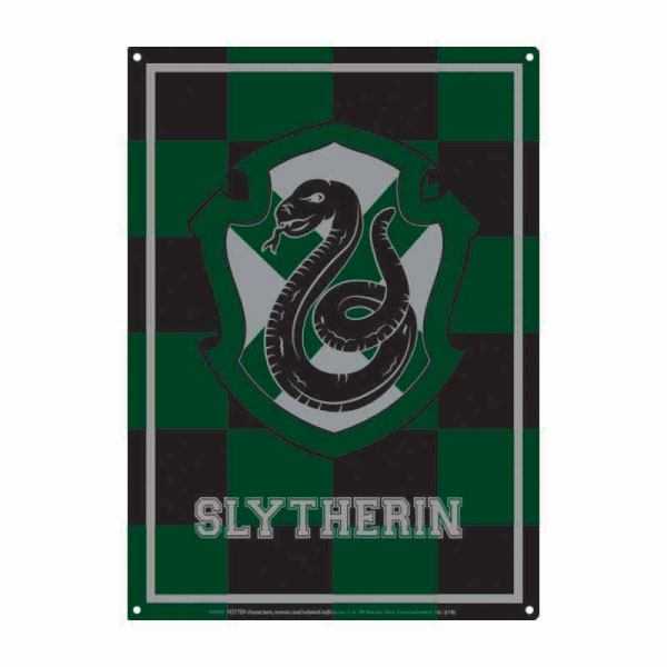 Plaques métal - Harry Potter panneau métal Slytherin 21 x 15 cm--Half 