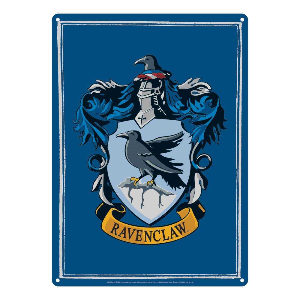 Plaques métal - Harry Potter panneau métal Ravenclaw 21 x 15 cm--Half 