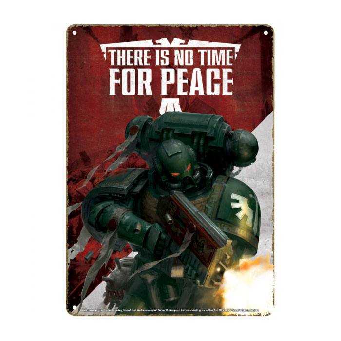 Plaques métal - Warhammer panneau métal Propaganda 21 x 15 cm--Half Mo