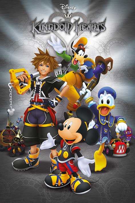 Posters et wallscrolls - Kingdom Hearts pack posters Classic 61 x 91 c