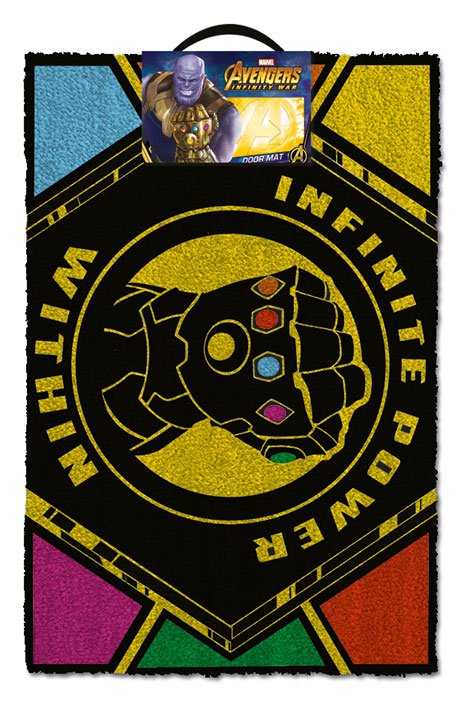 Tapis - Avengers Infinity War paillasson Infinite Power Within 40 x 60