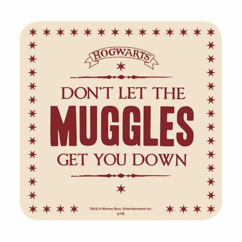 Verres et Sous-verres - Harry Potter sous-verres Muggles (6)--Half Moo