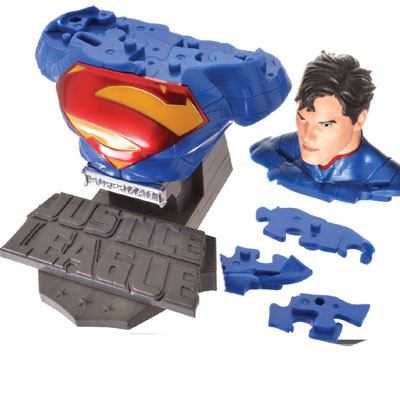 Puzzles - Puzzle Justice League Puzzle 3D Superman--Puzzle Fun 3D