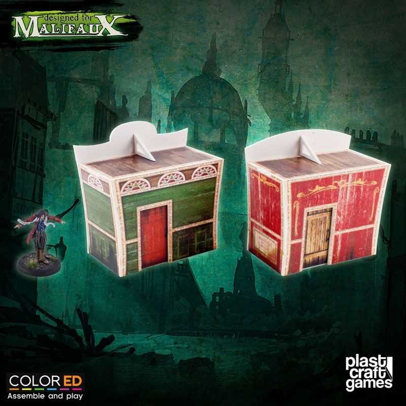 Jeux de figurines - Malifaux ColorED maquette pour jeu de figurines 32