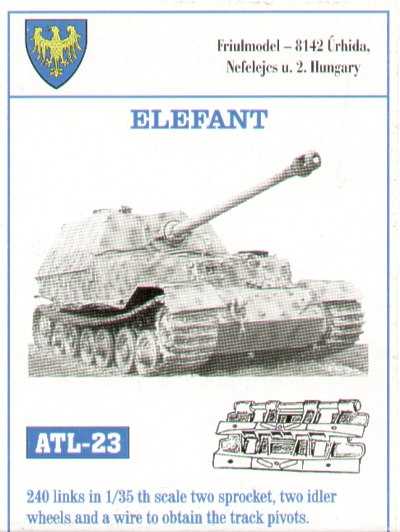 Accessoires - Jagdpanzer Tiger (P) 'Elefant' (conçu pour être utilisé 