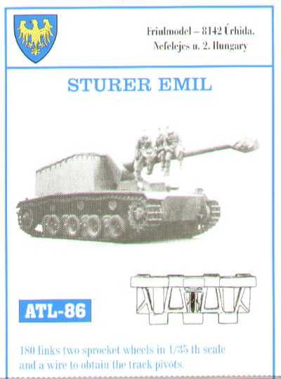 Accessoires - Sturer Emil 12.8cm L / 61 Tank Destroyer (conçu pour êtr