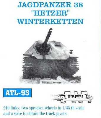 Accessoires - Jagdpanzer 38 (t) Winterketten 'Hetzer' (conçu pour être