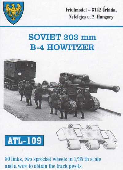 Accessoires - Obusier soviétique B-4 203mm (conçu pour être utilisé av