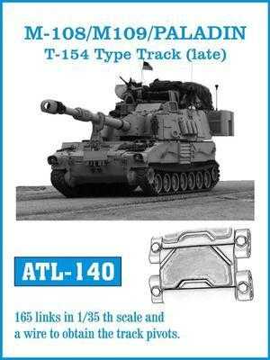 Accessoires - Piste type M108 / M109 / PALADIN T-154 (conçue pour être