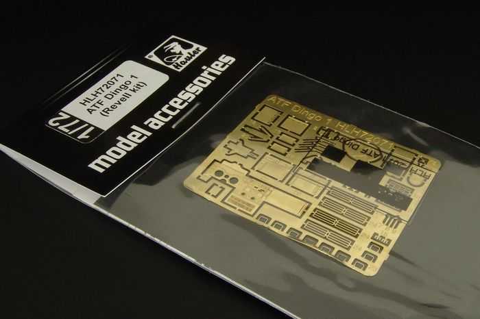Accessoires - ATF Dingo 1 PE engraved plate (designed to be used with 