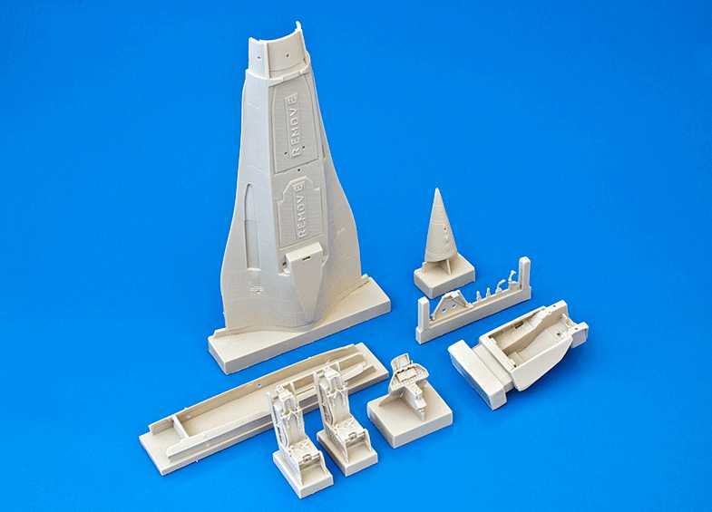 Accessoires - Lockheed-Martin F-16D/DJ early block (for block 40) two-