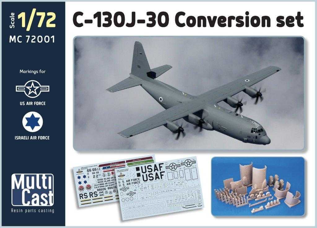 Accessoires - Lockheed C-130J-30 Hercules Conversion Set USAF and IAF 