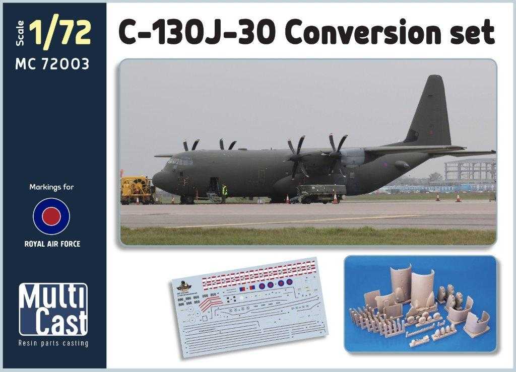 Accessoires - Lockheed C-130J-30 Conversion Set RAF (designed to be us