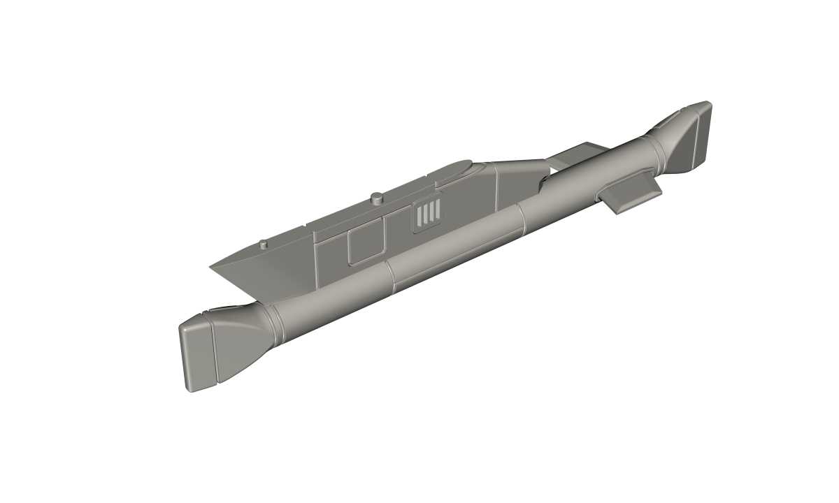 Accessoires - Remora - Radar Jammer Pod pour Dassault Mirage F.1 et Mi