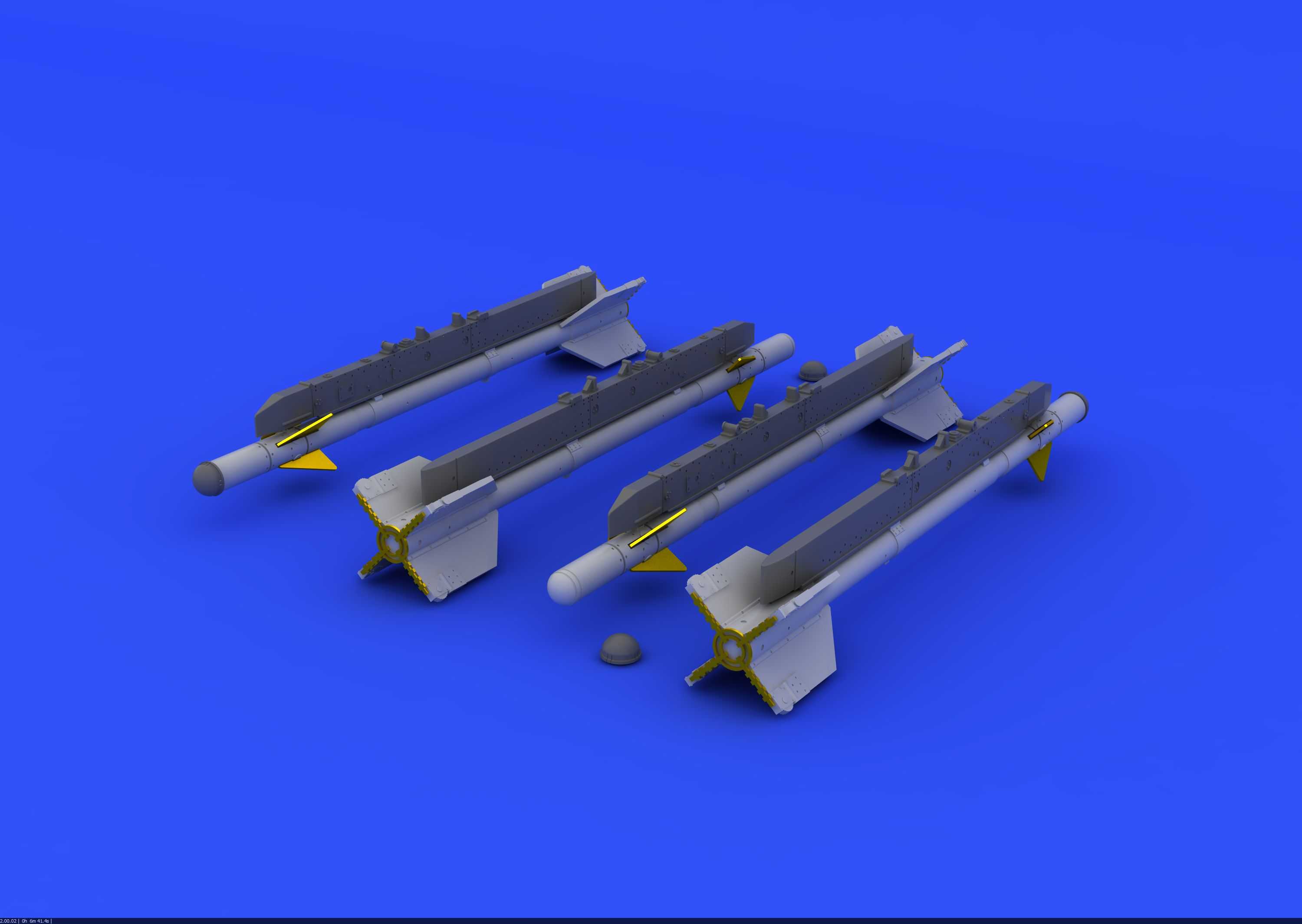 Accessoires - Missiles R-3S pour Mikoyan MiG-21 (conçus pour être util