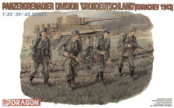 Figurines - Panzer Grenadier Grossdeutch- 1/35 -Dragon