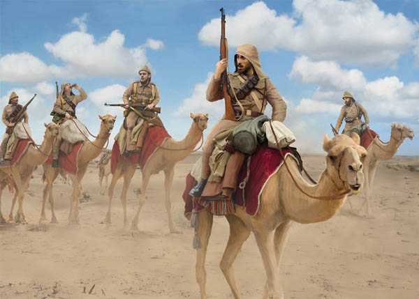 Figurines - Corps de chameaux turcs-1/72-Strelets