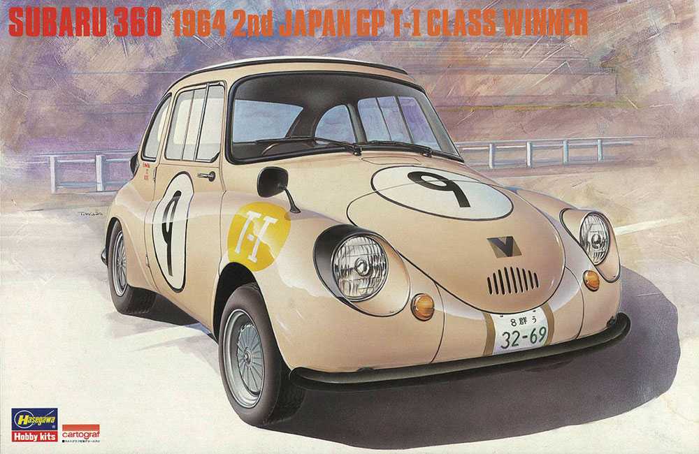Maquette de voiture - Subaru 360 1964 2e gagnant de la catégorie TI du