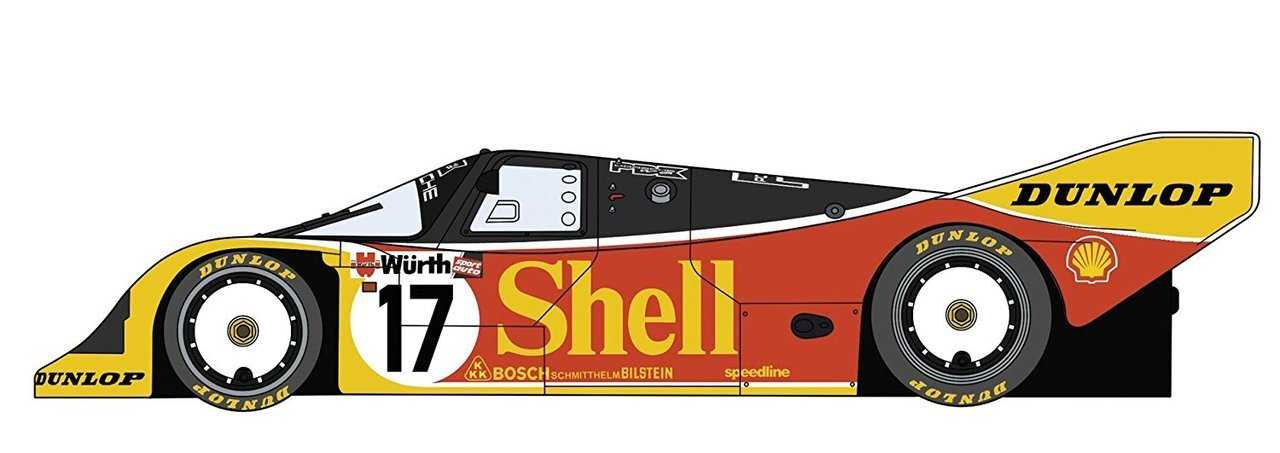 Maquette de voiture - Shell Porsche 962C- 1/24 -Hasegawa