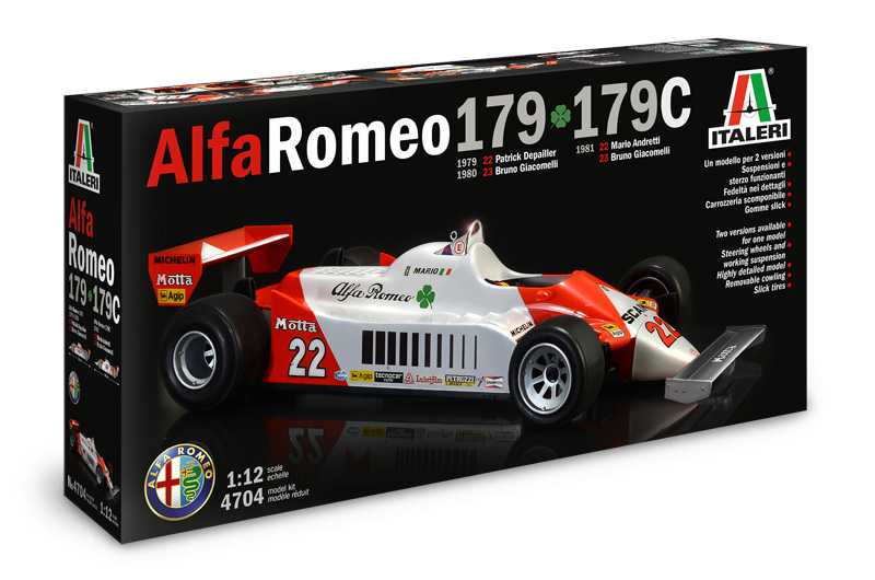 Maquette de voiture - Alfa Romeo 179 F1. L'Alfa Romeo 179 est une voit
