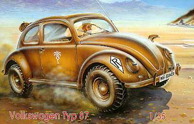 Maquette militaire - VW / Volkswagen type 87. L'original 'Beetle'- 1/3