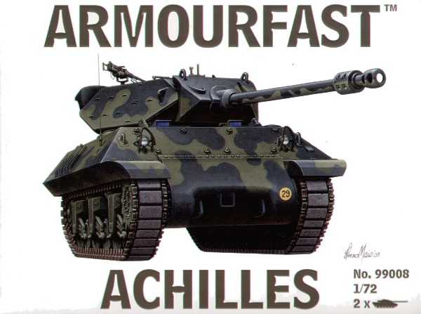 Figurines - Achilles Tank Destroyer x 2: Le pack comprend 2 kits de ch