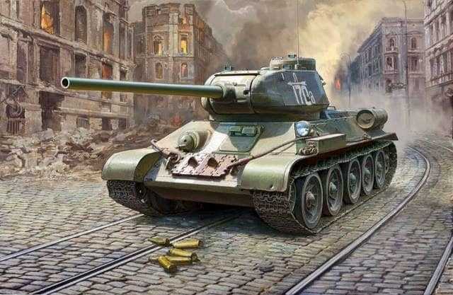 Maquette militaire - Soviétique T-34/85 nouvel outil en 2018- 1/35 -Zv