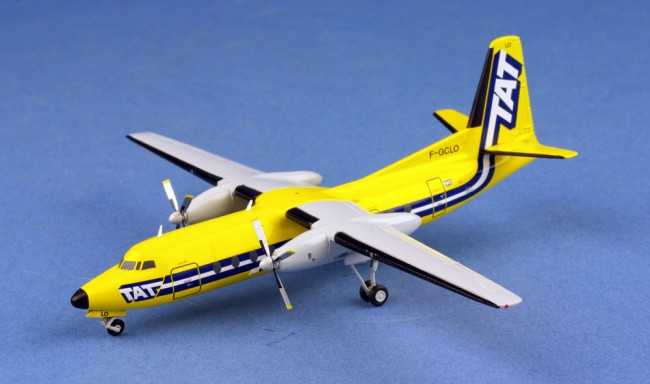 Miniature d'avion - TAT Fairchild FH-227 F-GCLO- 1/200 -Herpa Wings