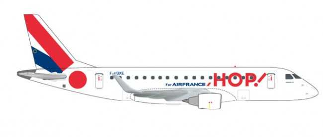 Miniature d'avion - Saut! pour Embraer E170 - F-HBXE d'Air France- 1/4