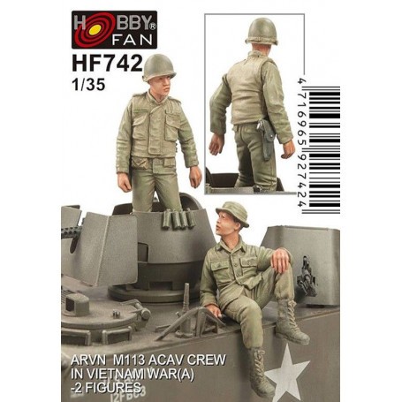  ARVN M113 Equipage (1) -2 figurines