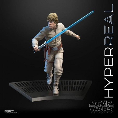 Figurine articulée Figurine Star Wars Episode V Black Series Hyperreal Luke Skywalker 20 cm