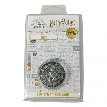  Harry Potter pièce de collection Ron Limited Edition